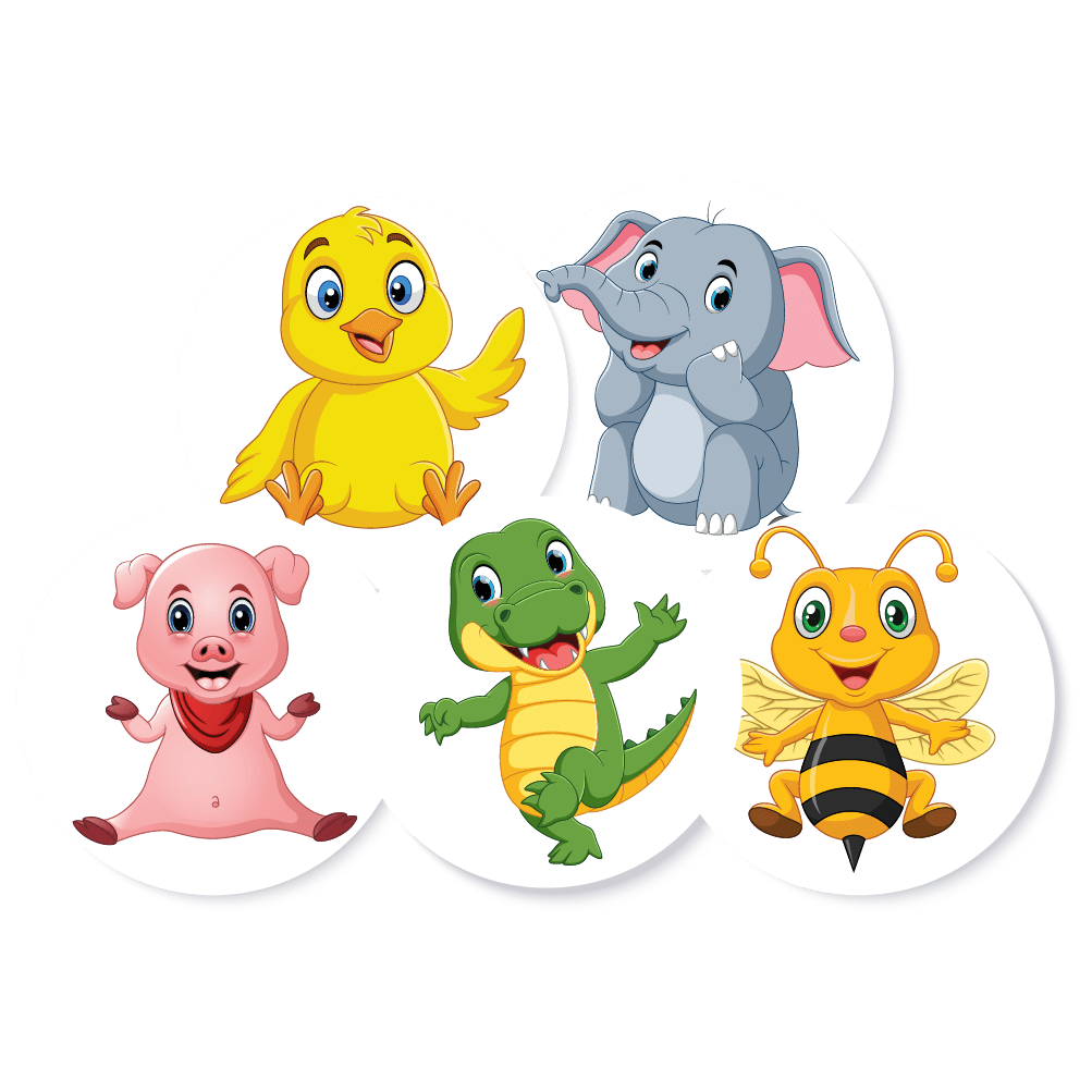 Potty Training Stickers - Set of 5